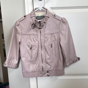 Stylish Light Pink Jacket